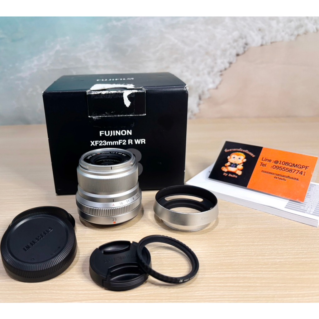 เลนส์ถูก Fuji 23 พร้อมจัดส่ง