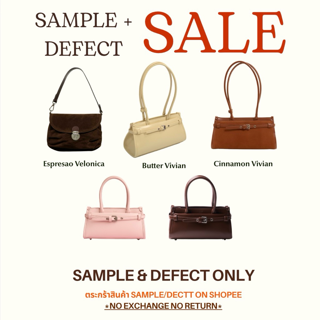 Sample/defect กระเป๋า Signy