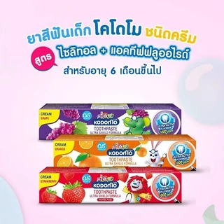 หมดอายุปี 27🍇🍓👶KODOMO โคโดโม ยาสีฟันเด็ก รสองุ่น / สตรอเบอรี่ 40 กรัม
