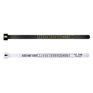 สายวัดไซส์แหวน US Size วัดง่าย แม่นยำ ไม่ต้องเดาไซส์ ขนาด US 1-17 พร้อมครึ่งไซส์ คละสี