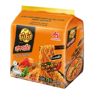 [1แพ็ค5ซอง] Yumyum ยำยำ สูตรเด็ด บะหมี่กึ่งสำเร็จรูป แบบแห้ง มีหลายรสชาติให้เลือก