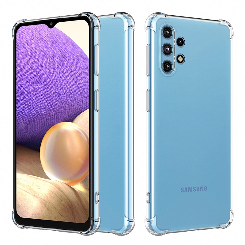 เคสใส Samsung Galaxy A32 4G กันกระแทก กันการขูดขีด