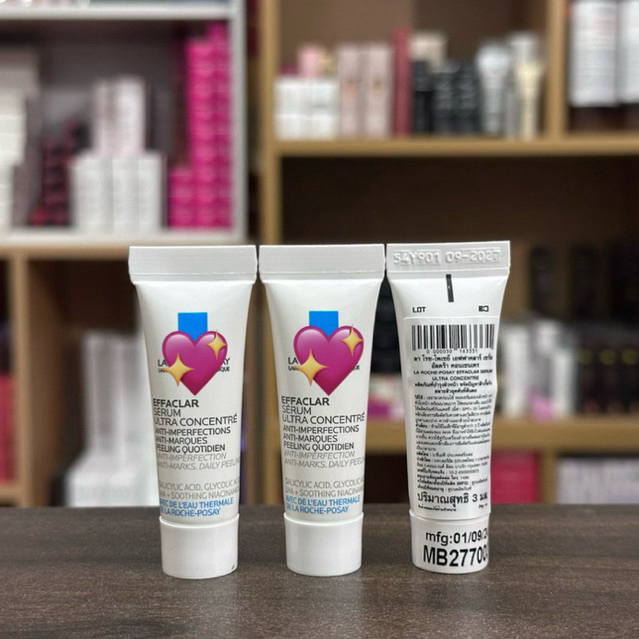 ( ราคา/หลอด ) Effaclar Serum Ultra Concentrated 3ml ( หลอดเล็กมากๆๆ )