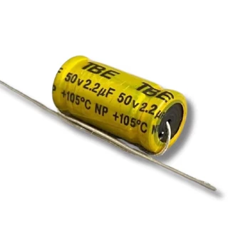คาปาซิเตอร์ 2.2uF 50V Cซีกันขาดเสียงแหลม Cเสียงแหลมเทพ ซีเสียงแหลม คาปาซิเตอร์ เครื่องเสียง Cลำโพง Cลำโพงแหลม ซีกันขาด