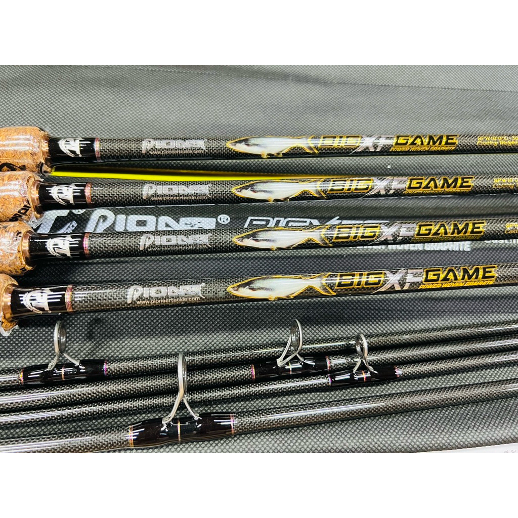 PIONEER BIG GAME XF คันปลาบ่อ ALL NEW 2026 BIG GAME XF แบลงผลิตด้วยกราไฟ ... PIONEER BIG GAME XF