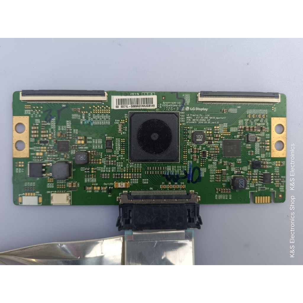 T-Con LG 60UJ630T พาร์ท 6870C-0685A (ทีคอน แอลจี) อะไหล่แท้/ของถอดมือสอง รับประกันสินค้า 30 วัน 