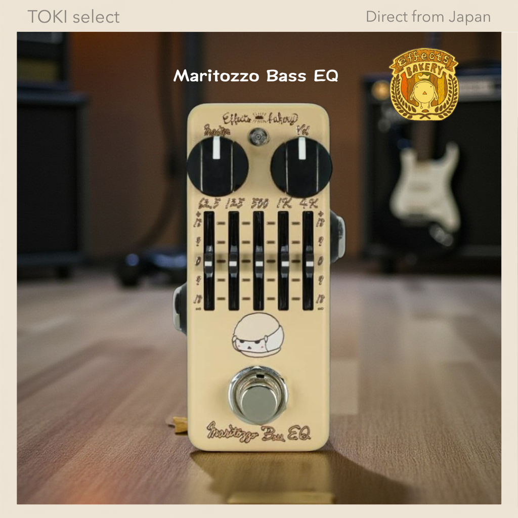 Effects Bakery Maritozzo Bass EQ Graphic Equalizer Bass Effect Pedal