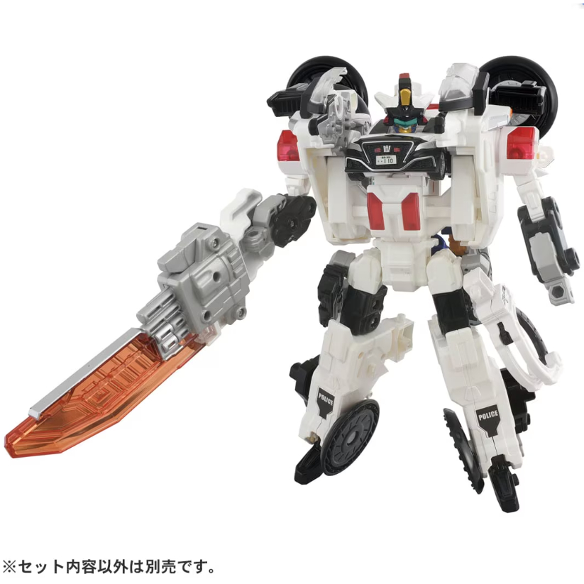 4/18 release, TOMICA Job Blader TJBDX Rising Police Braver Decalide Armor White Buy DX 4904810995081