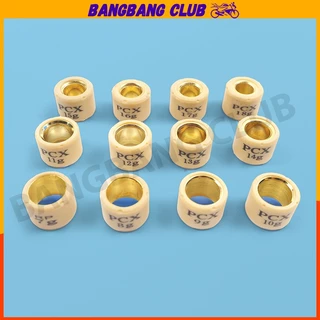 เม็ดตุ้มถ่วงน้ำหนัก 7-20g ใส่รถ PCX125-150-160 ADV150 CLICK150-LED CLICK125I GIORNO ราคาต่อเม็ด เลือกเบอร์ด้านใน เม็ดตุ้