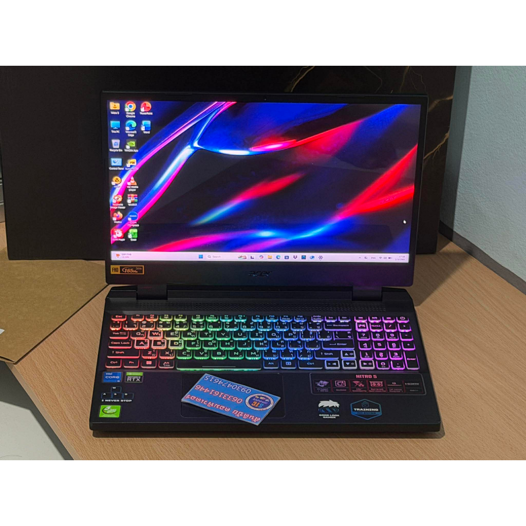 #GEN12 #12500H #SRGB100% #165Hz #ตัวแร็ง รุ่นใหม่ๆ 💻Acer Nitro Gaming ทรงพลัง