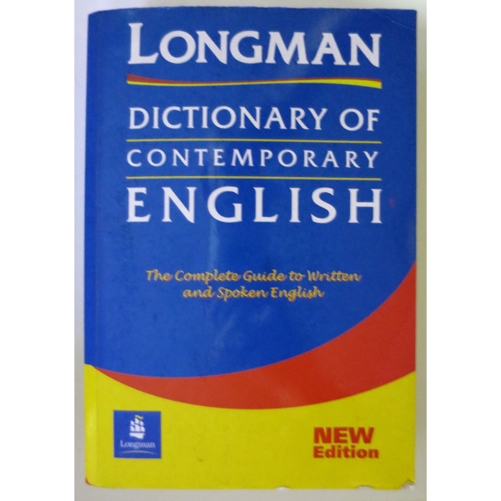 พจนานุกรม LONGMAN DICTIONARY 0F CONTEMPORARY ENGLISH ขนาดเล่ม 15.3X22X5 CM.มี 1668 หน้า