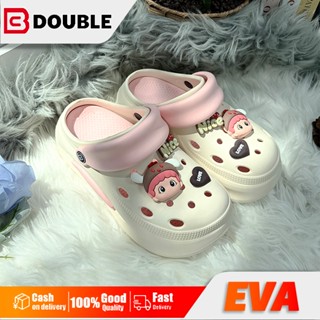 รองเท้าแตะ สไตล์การ์ตูนน่ารัก BDE738-A จี้บิท 3D สาวน้อยหวาน…