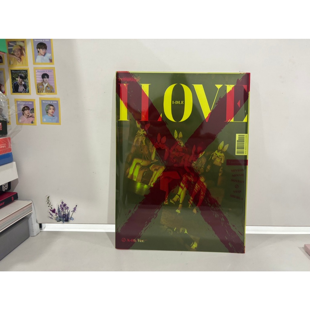 1 CD MUSIC  ซีดีเพลงเกาหลี     (G)I-DLE - [I LOVE] + Photocard  X-file  ver   (R2C142)