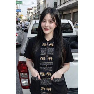 ตระกร้าพิเศษ รวมแบบ เสื้องานสีดำ เสื้อดำ **สินค้าพร้อมส่ง**