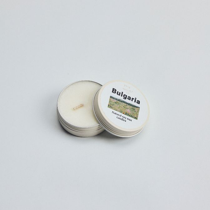 Summerstuff.marine - SOY WAX CANDLES กลิ่น ROSE VALLEY IN BULGARIA (60 g) - เทียนหอมไขถั่วเหลือง