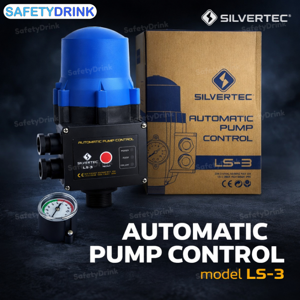 SILVERTEC สวิทช์อัตโนมัติควบคุมปั๊มน้ำ AUTOMATIC PUMP CONTROL รุ่น LS-3