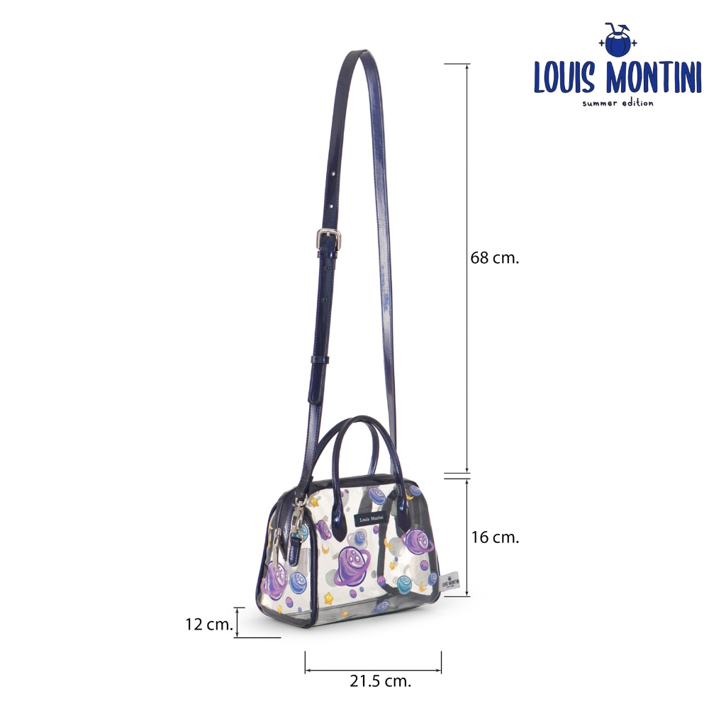 [สินค้าลดราคาพิเศษ] Louis Montini (Summer Edition) กระเป๋าใสกันน้ำ กระเป๋า PVC SUM12 ราคา ถูกที่สุด ดีลบีเคเค แกลเลอรีภาพที่ 8