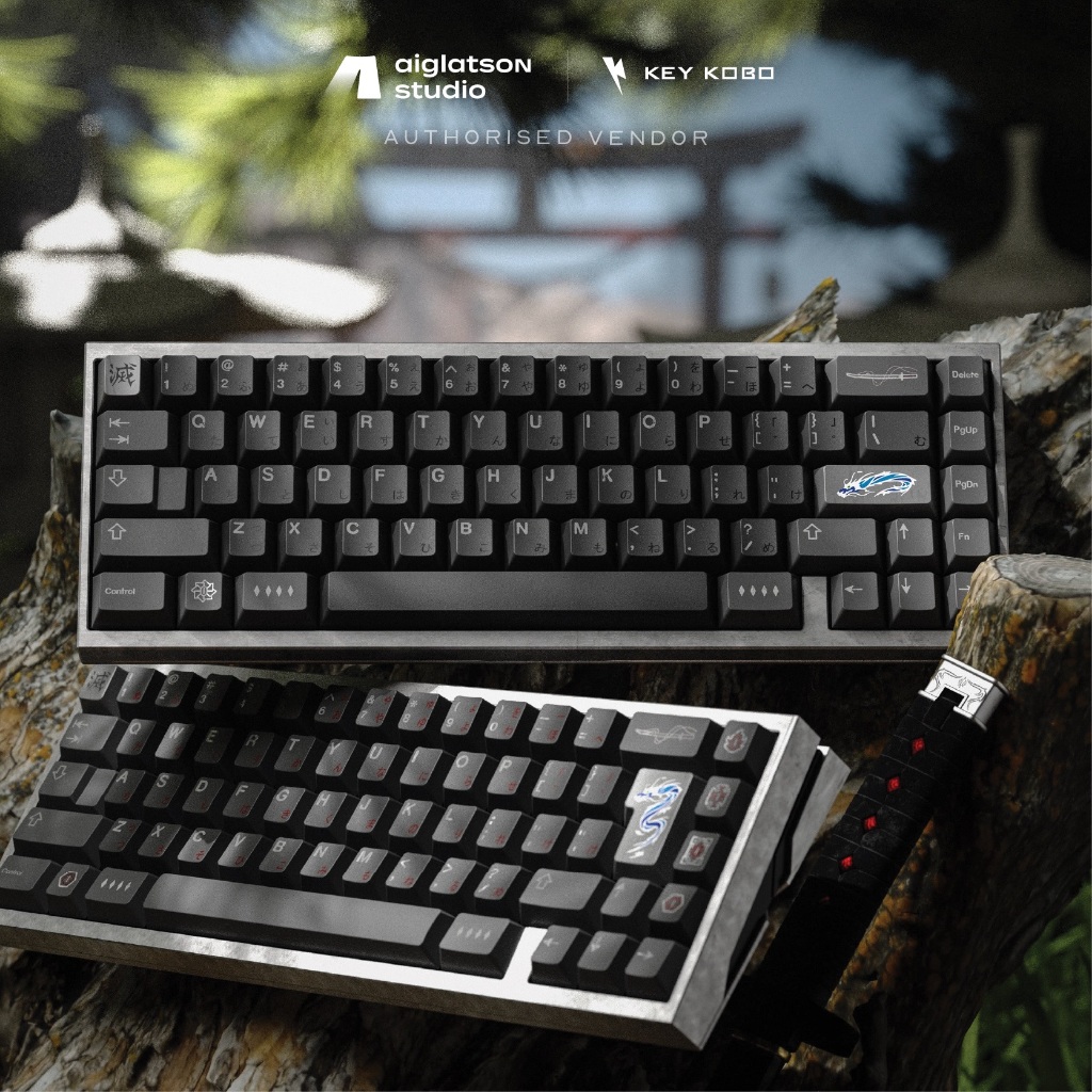 [พร้อมส่งในไทย] คีย์แคป Keykobo Nichirin - Keycap KKB ABS Tripleshot