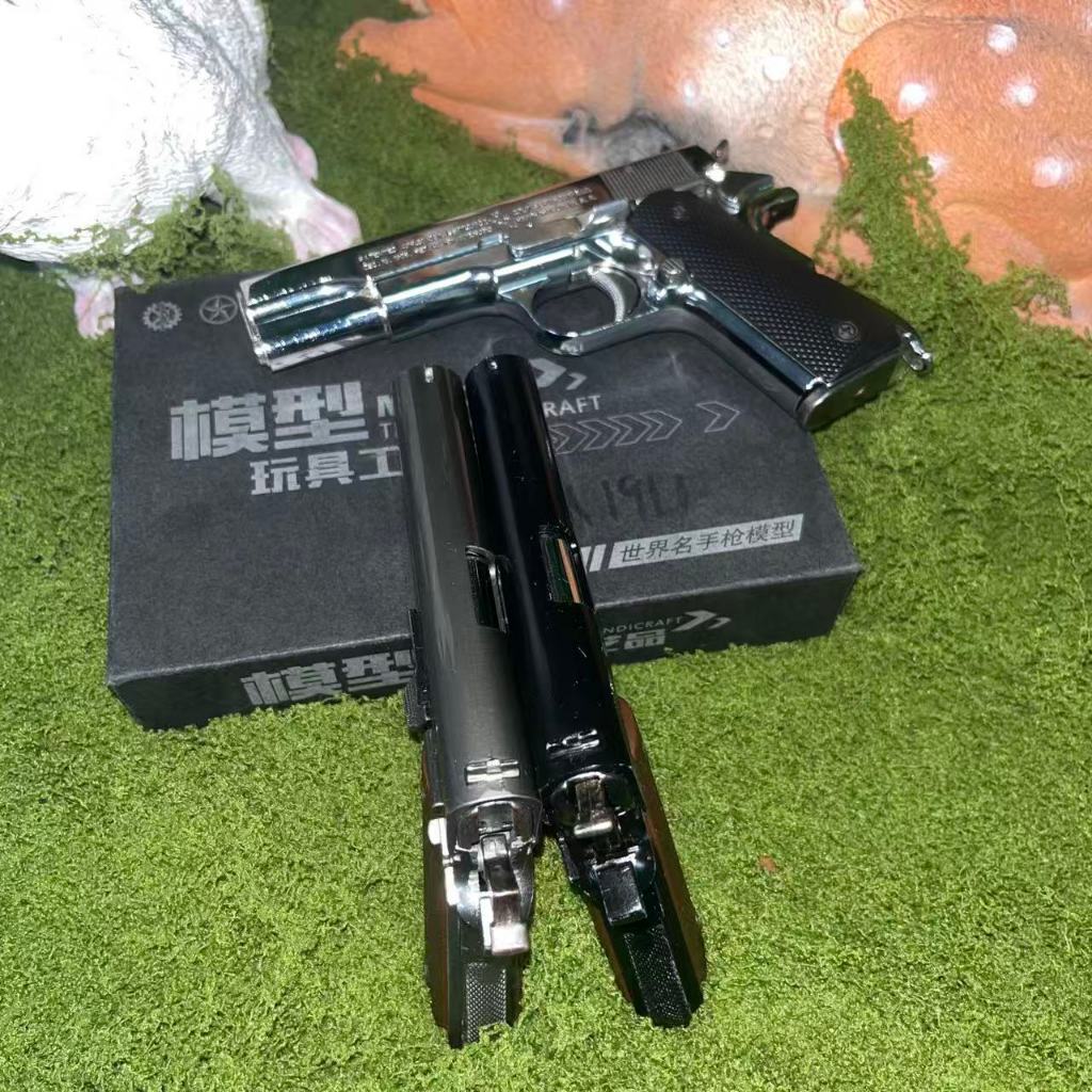 ของขวัญสำหรับผู้ชายที่ขายดีที่สุดในประเทศไทย: ปืนพก M-1911 รุ่น Safe Toy จาก COLT 1:2:05 ราคา ถูกที่สุด ดีลบีเคเค แกลเลอรีภาพที่ 2