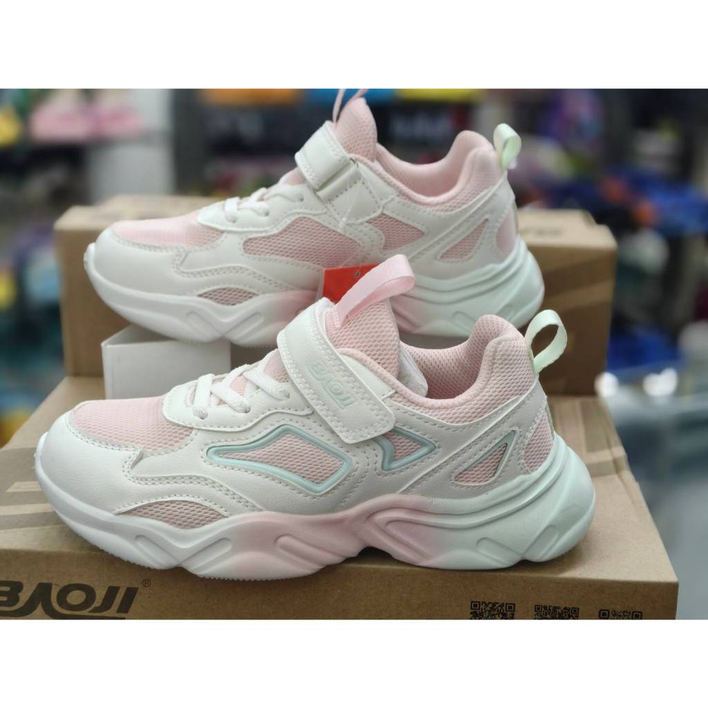 BAOJI Kid รุ่น BJK129 BJK123 BJK130 บาโอจิ รองเท้าผ้าใบเด็ก รองเท้าเด็ก ของแท้ 100%