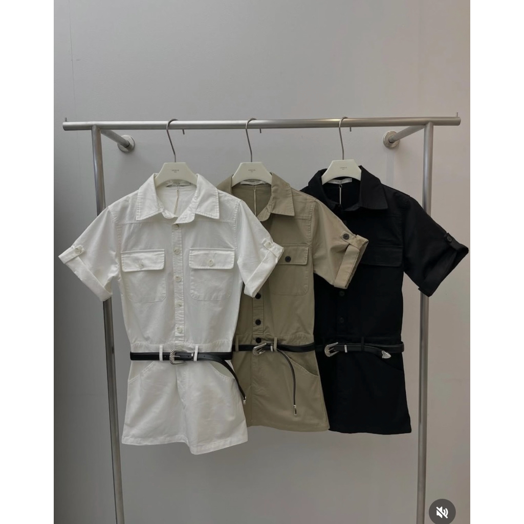 mini dress skirt with belt khaki color size