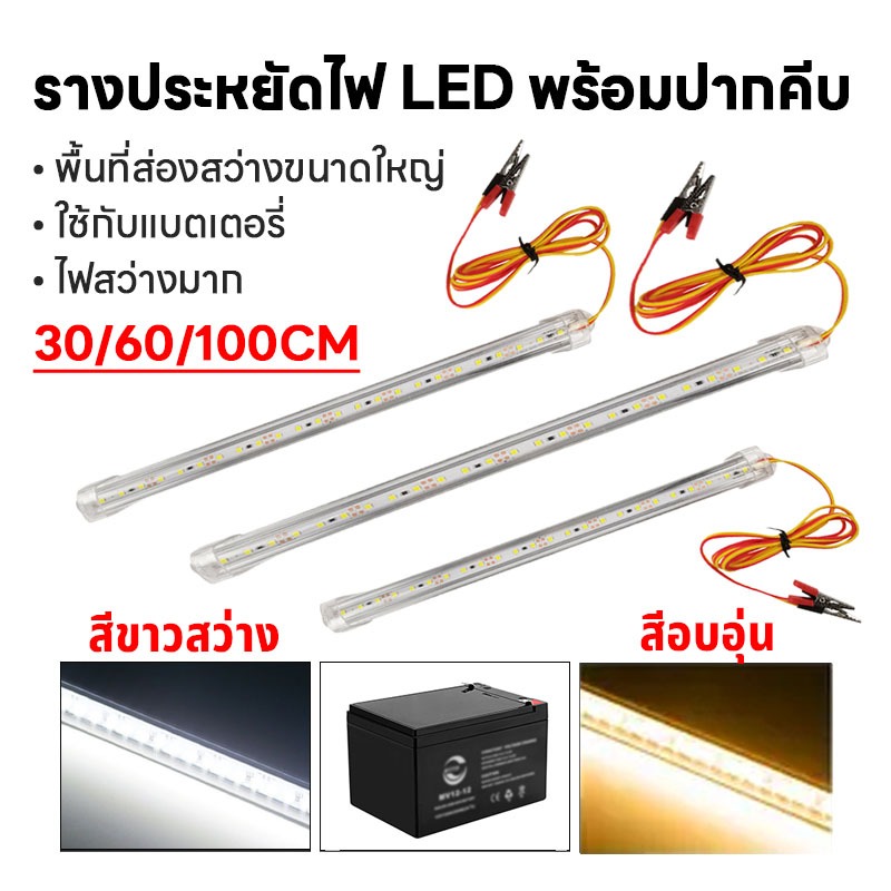 【HS】พร้อมส่งในไทย โคมไฟต่อตรงแบบมีสาย ไฟฝาใส ใช้งานสะดวก สว่างทั่วถึง กันฝุ่น 100% ประหยัดไฟ ตกแต่งระเบียง LED