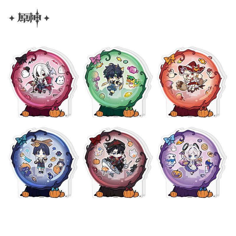 [ พร้อมส่ง / Official ] Genshin Impact Twilight Whimsy - Shake Standee เกนชิน สแตนดี้ เขย่า Wanderer Arlecchino Citlali