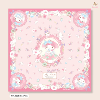 Kiss Me Doll ผ้าพันคอ/ผ้าคลุมไหล่ My Melody new arrival 2026 ขนาด 100*100 CM.