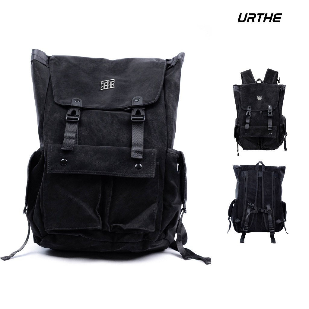 URTHE - กระเป๋าเป้ สะพายหลัง รุ่น EMBLEM CARGO BACKPACK