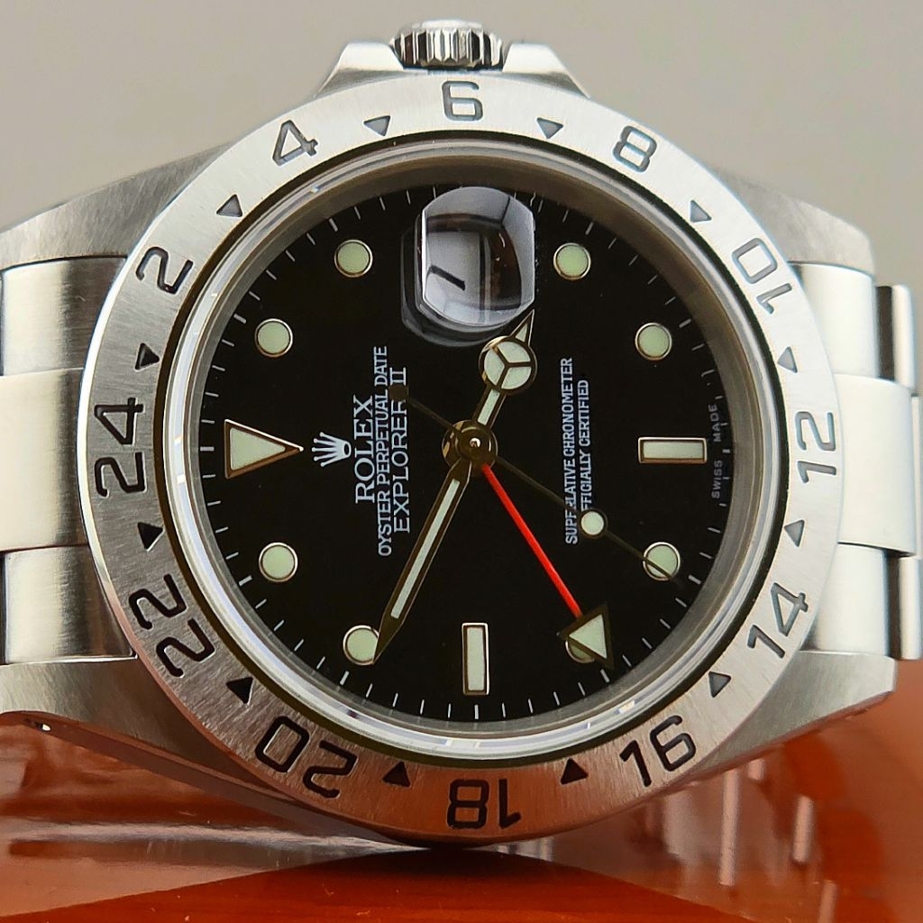 Rolex Explorer II 16570 Automatic GMT P-Series Year 2001 (p590962)