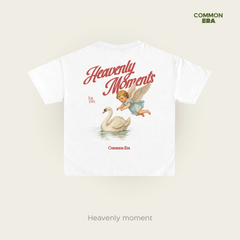 เสื้อยืด COMMON ERA : คอลเลคชั่น Moments That Define Your Era : ลาย Heavenly Moments