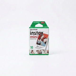 (พร้อมส่ง) Fujifilm Instax Mini ฟิล์ม 10 แผ่น กรอบขาว