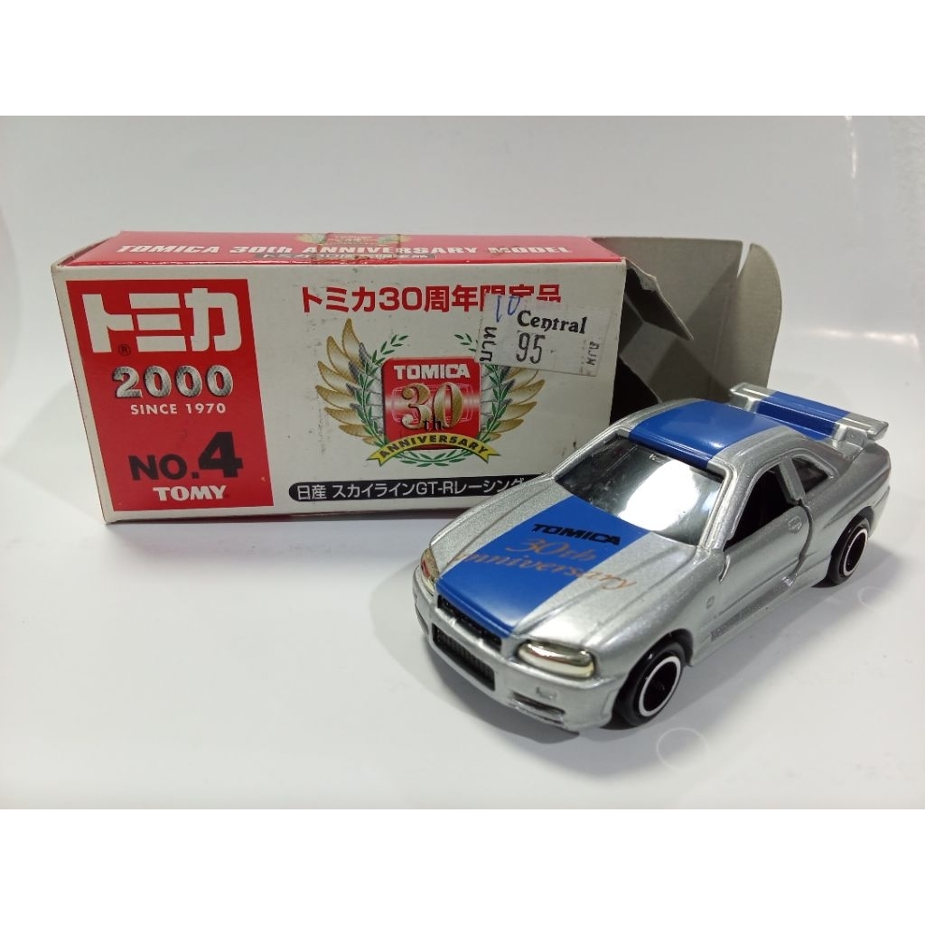 Tomica 30th Anniversary Skyline GT-R R34 Racing Ver.2 ปี 2000 รุ่นครบรอบ 30 ปี เลิกผลิต