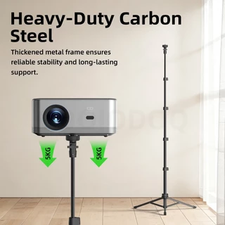 GOOJODOQ Multi-functional Stand for Projectors,Cameras,etc 360° Adjustable Viewing Angle Height Adjustable Up to 160cm
