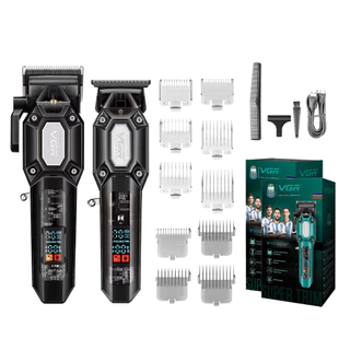 VGR V600&V900 ปัตตะเลี่ยนตัดทรงผม ตัดผมเท่ แต่งลาย พร้อมหน้าจอLCD แสดงผล