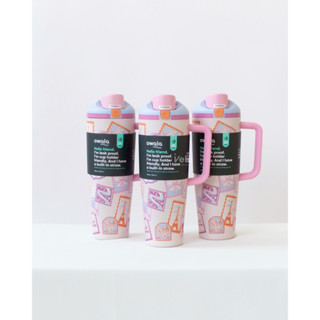 💧Owala💧 FreeSip Tumbler 40oz ขวดน้ำเก็บความเย็น (Sending Lov…
