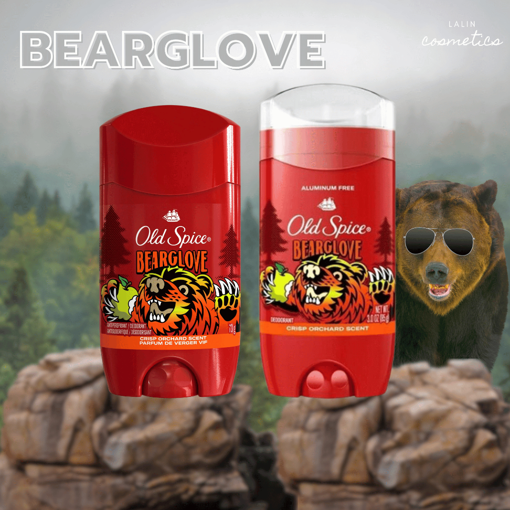 OLD SPICE BEARGLOVE โรลออน ระงับกลิ่นกาย ปกป้องนาน 48 ชม. ของแท้ 100% สินค้านำเข้าจาก USA