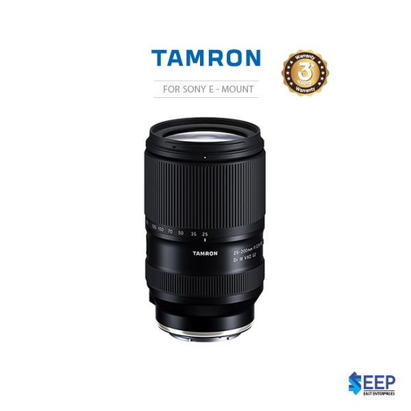 TAMRON 25-200mm F/2.8-5.6 Di III VXD G2 (Model A075) SONY E-Mount