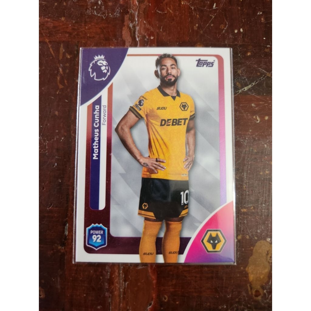 การ์ดนักฟุตบอล Matheus Cunha