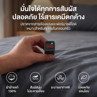 LULUNA ผ้าปูที่นอน ชุดผ้าปูที่นอน พร้อมส่ง 3ฟุต/3.5ฟุต/5ฟุต/6ฟุต ผ้าปูที่นอนกันไรฝุ่น รัดมุมรอบเตียง360°