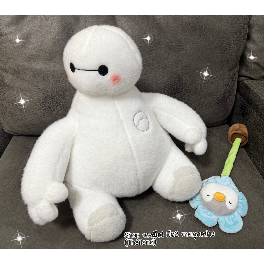ตุ๊กตา Baymax (แบย์แม็ก)🤍🤍(ใหม่ป้ายห้อย)จากญี่ปุ่น Disney แท้💯