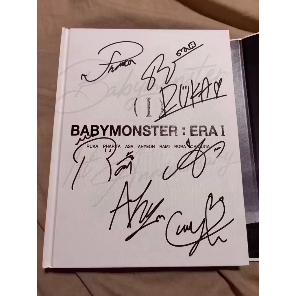 photobook Babymonster 1 anniversary