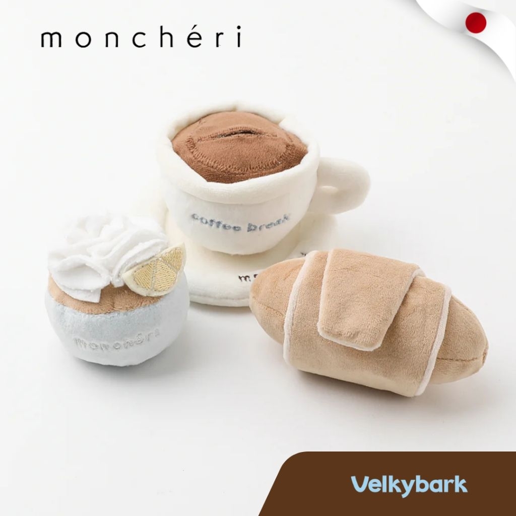 VELKYBARK [พร้อมส่ง] Moncheri 🇯🇵 Cafe time toy SET เซ็ทของเล่น Nose work ของเล่นฝึกทักษะ ซ่อนขนม ของเล่นสุนัข ของเล่นแมว