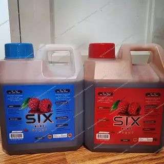 [ของแท้] Six Nine Syrup10 L. [10แกลอน] ฝาแดง ฝาเทา ไซรัป น้ำเชื่อม น้ำหวาน ชนิดเข้มข้น กลิ่นราสเบอร์รี่