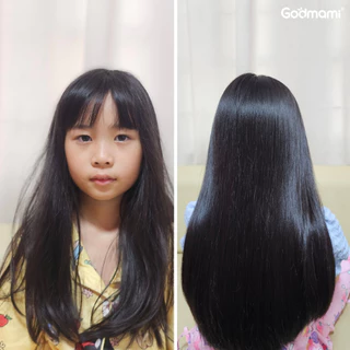 [ใหม่] Godmami ครีมนวดผมเด็กและวัยรุ่นผสมเคราติน ปราศจากซิลิโคน สูตรอ่อนโยน บํารุงลํ้าลึก ฟื้นฟูผมแห้งเสียและผมทําสี