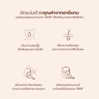 ORIGINAL - RAIP LAB R3 ARGAN HAIR OIL ออยบำรุงผมตัวดังจากเกาหลี กลิ่นหอมติดทน ผมไม่มัน