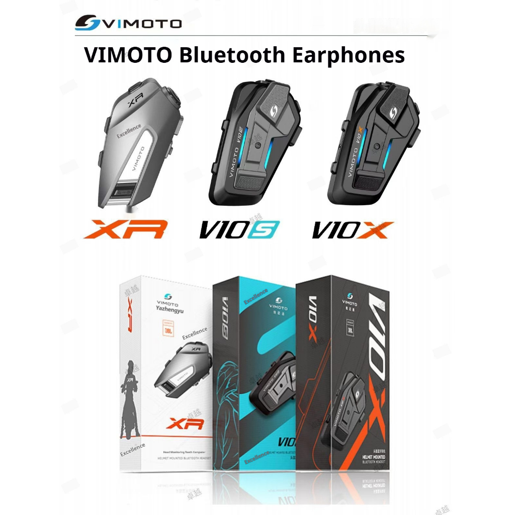 VIMOTO XR V10X หมวกกันน็อคมอเตอร์ไซค์ พร้อมหูฟังบลูทูธในตัว