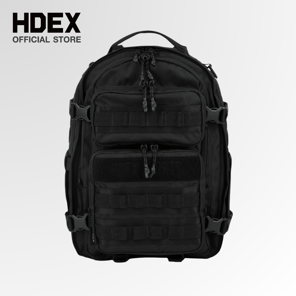 HDEX Gym Slim Backpack 16L Black กระเป๋าเป้ยิมทรงสลิม 16L สีดำ
