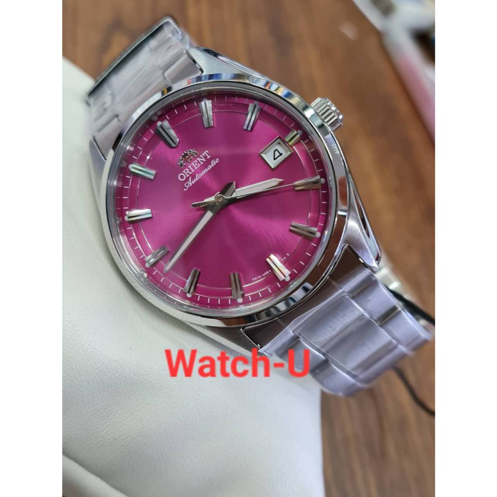Orient Stretto Date นาฬิกาสายเหล็ก (RA-AC0R07P) 38.5mm Limited Spring-Summer Models