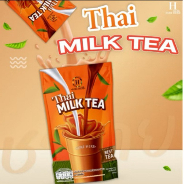 ชาไทย Sure Herb Thai Milk Tea
